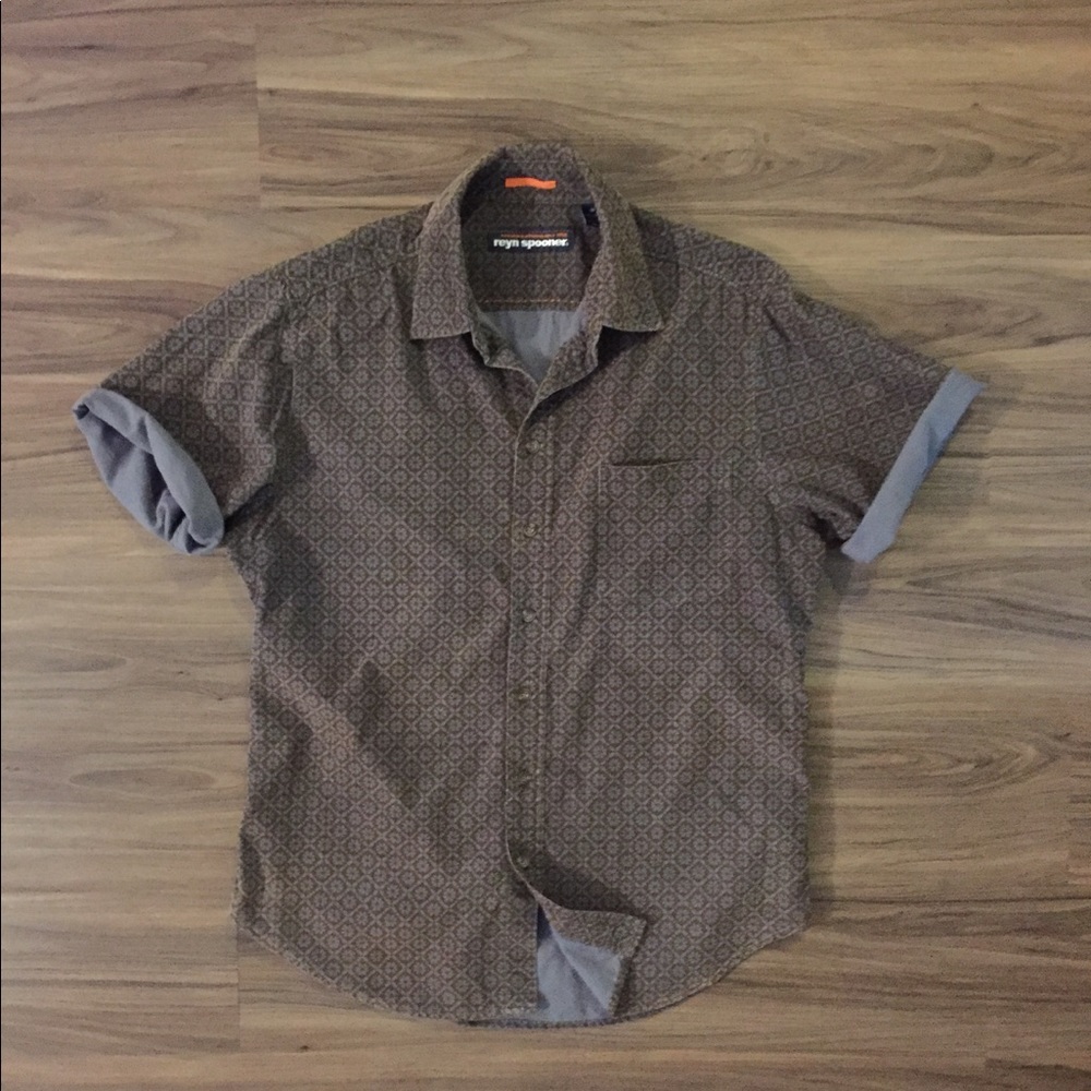 Reyn Spooner Men's Printed Shirt Size M